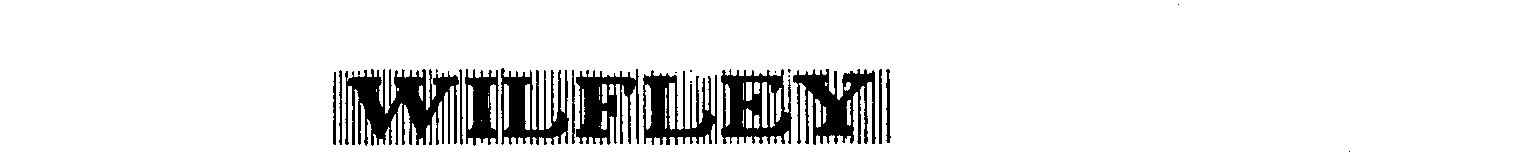 Trademark Logo WILFLEY