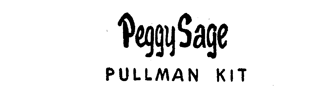  PEGGY SAGE PULLMAN KIT