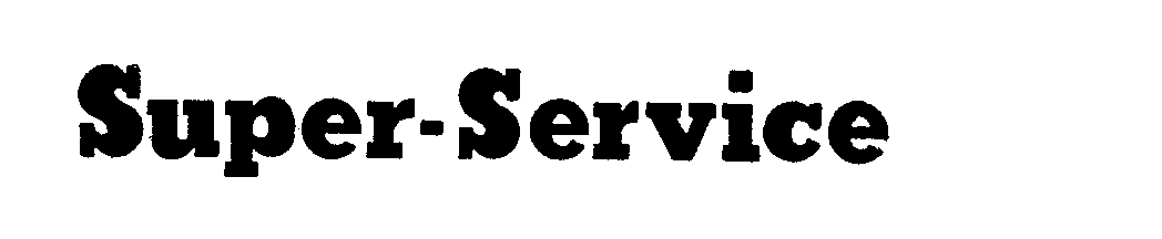 Trademark Logo SUPER-SERVICE