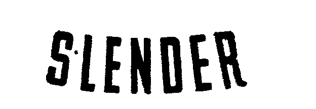 Trademark Logo SLENDER