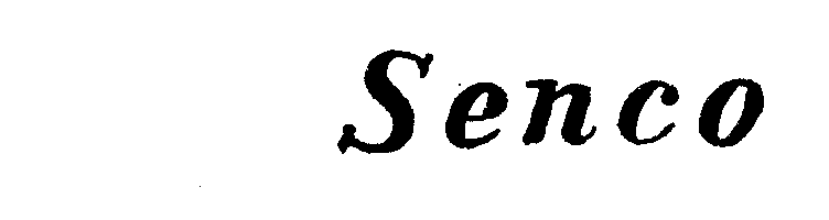 Trademark Logo SENCO