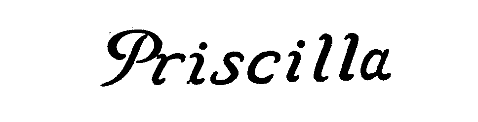 Trademark Logo PRISCILLA