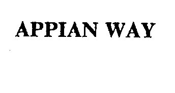 Trademark Logo APPIAN WAY