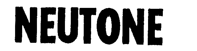 Trademark Logo NEUTONE