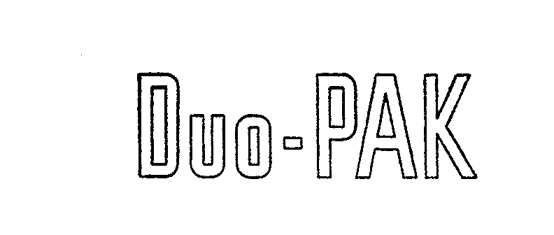 Trademark Logo DUO-PAK