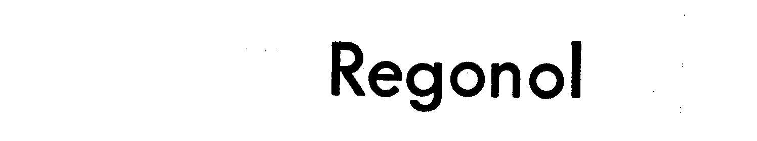 Trademark Logo REGONOL