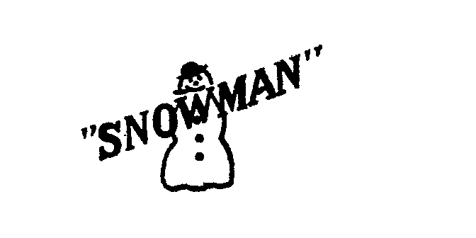 Trademark Logo "SNOWMAN"
