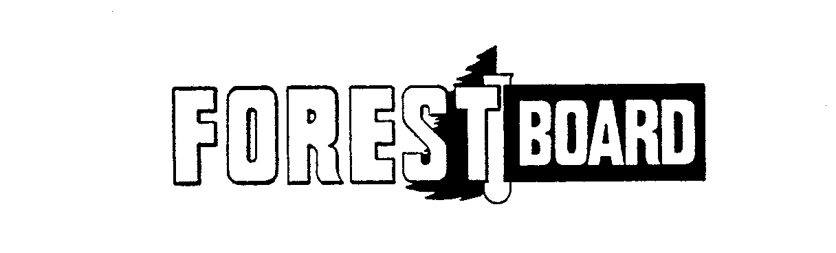 Trademark Logo FOREST BOARD