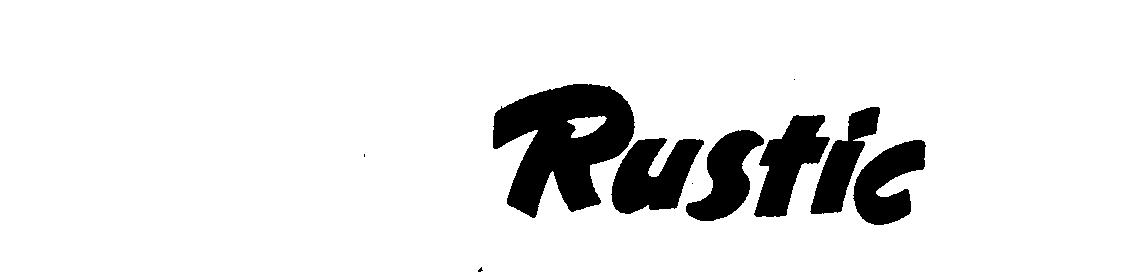 Trademark Logo RUSTIC