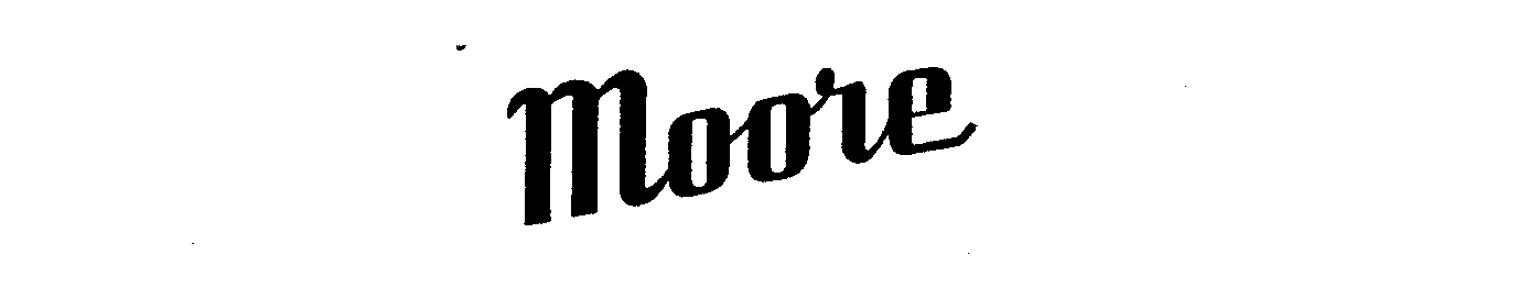 Trademark Logo MOORE