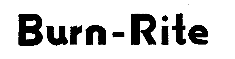 Trademark Logo BURN-RITE