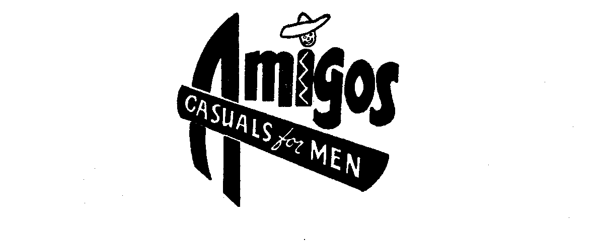 Trademark Logo AMIGOS CASUALS FOR MEN