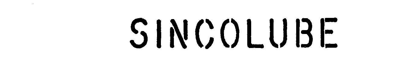 Trademark Logo SINCOLUBE