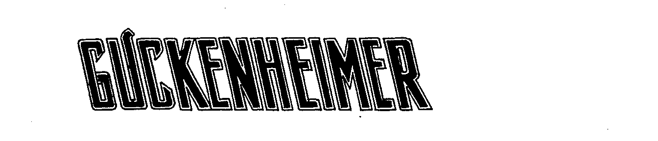 Trademark Logo GUCKENHEIMER