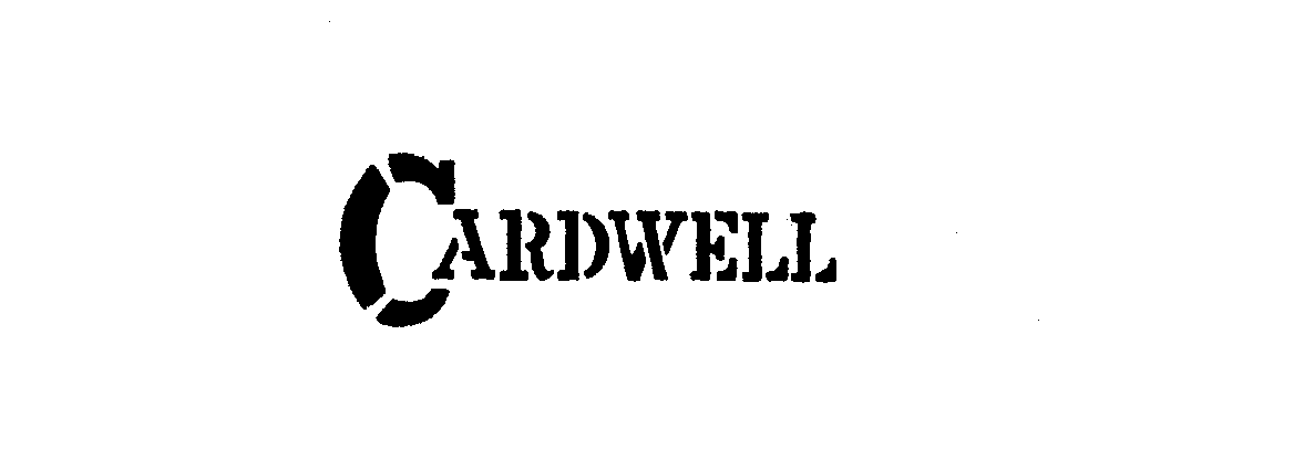 Trademark Logo CARDWELL