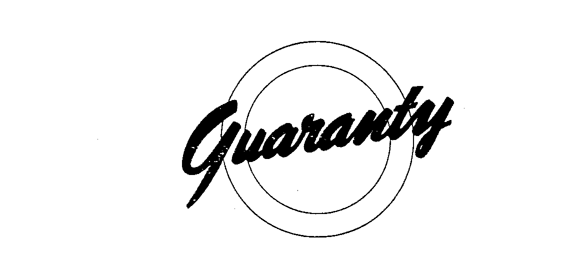 Trademark Logo GUARANTY