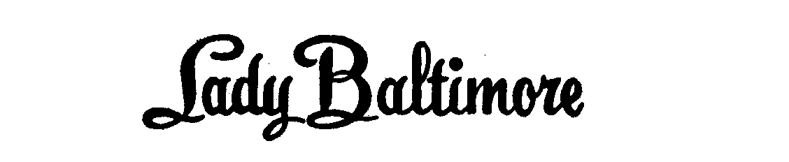 Trademark Logo LADY BALTIMORE