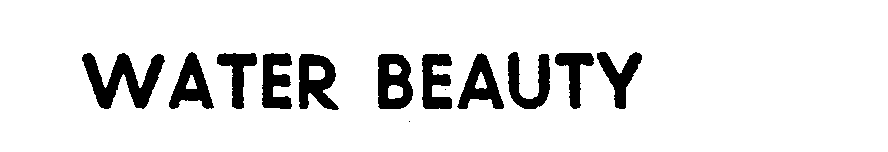 Trademark Logo WATER BEAUTY