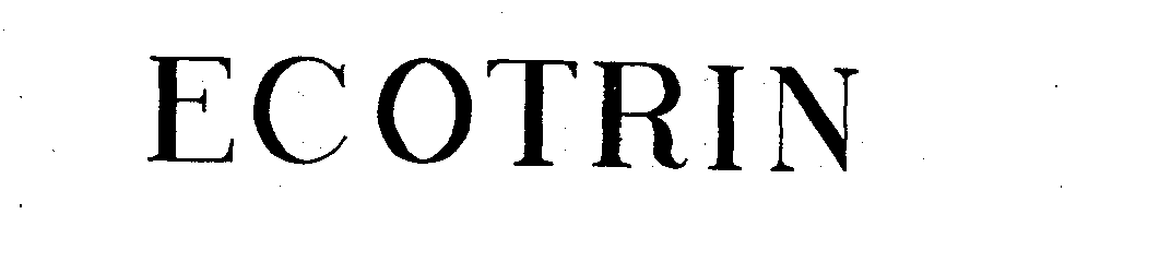 Trademark Logo ECOTRIN