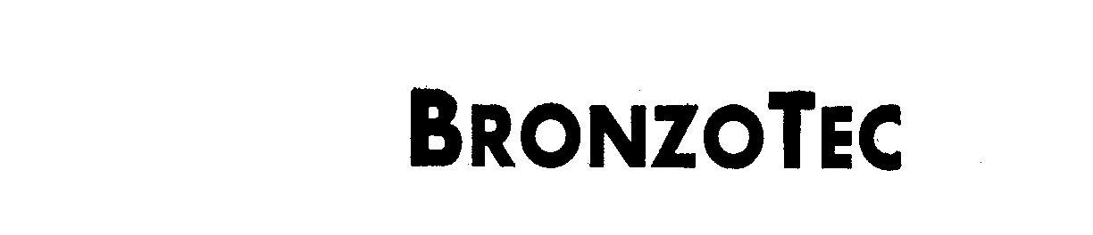 Trademark Logo BRONZOTEC