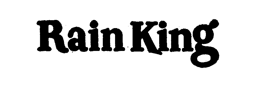 Trademark Logo RAIN KING