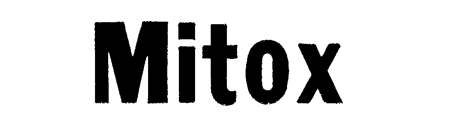 Trademark Logo MITOX