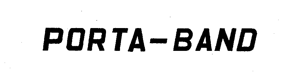 Trademark Logo PORTA-BAND