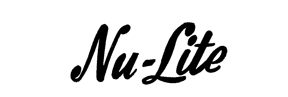 Trademark Logo NU-LITE