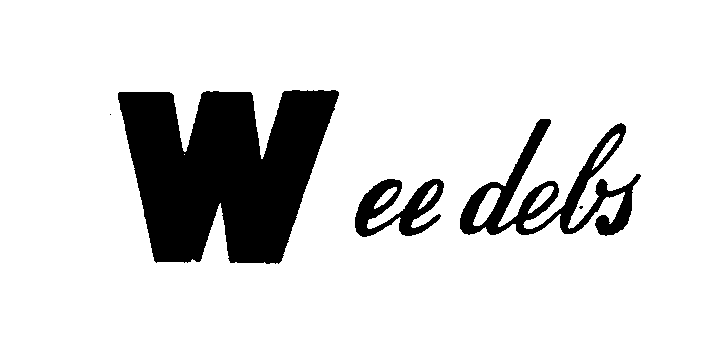 Trademark Logo WEE DEBS