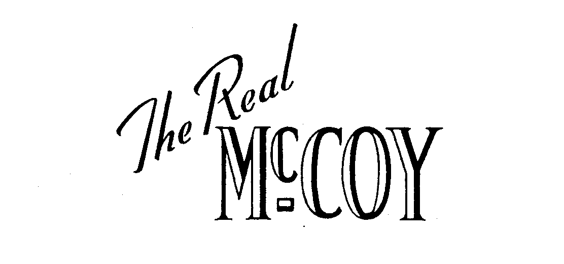 Trademark Logo THE REAL MCCOY