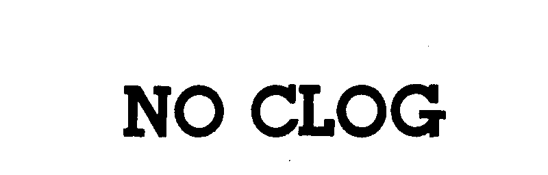 Trademark Logo NO CLOG