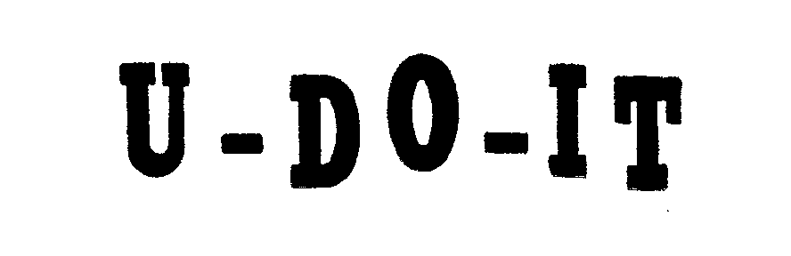Trademark Logo U-DO-IT