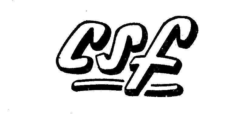 Trademark Logo CSF