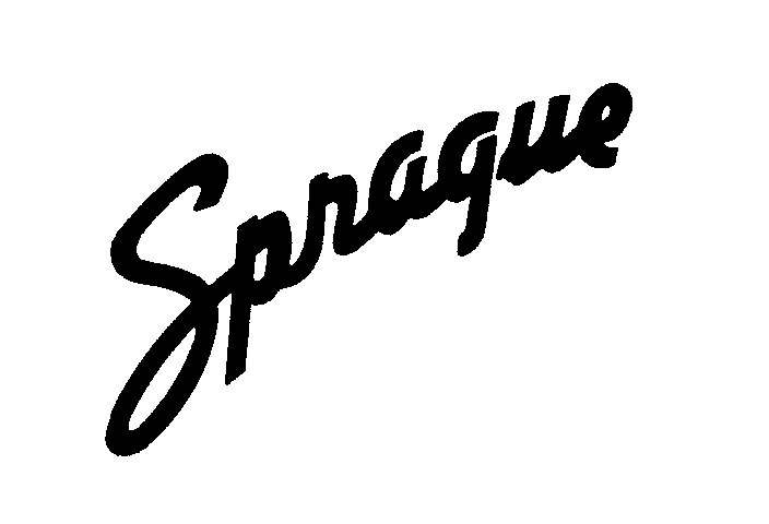 Trademark Logo SPRAGUE