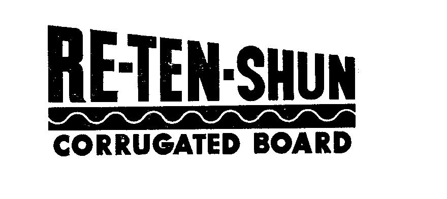  RE-TEN-SHUN CORRUGATED BOARD