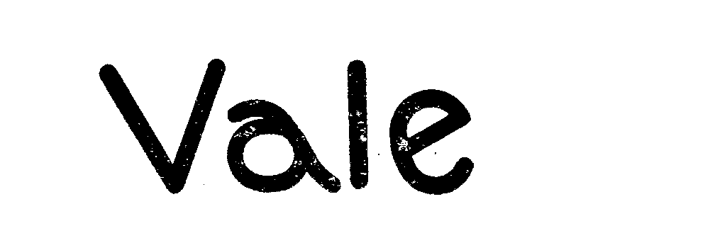 Trademark Logo VALE
