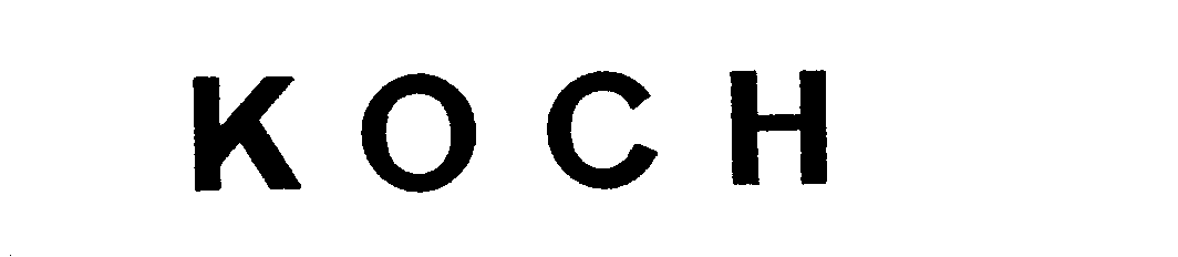 Trademark Logo KOCH
