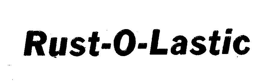 Trademark Logo RUST-O-LASTIC