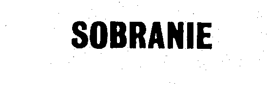 Trademark Logo SOBRANIE