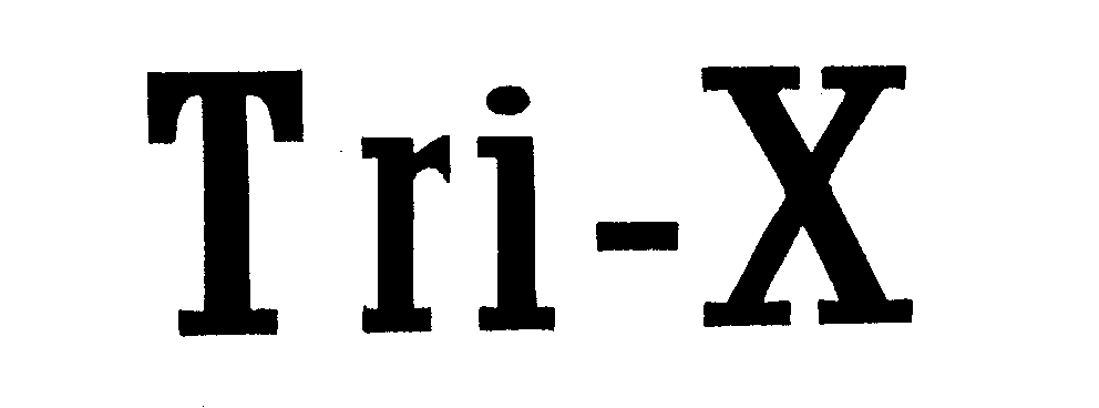 Trademark Logo TRI-X
