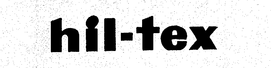 Trademark Logo HIL-TEX