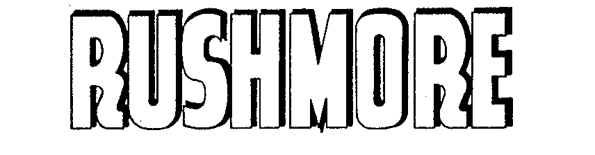 Trademark Logo RUSHMORE