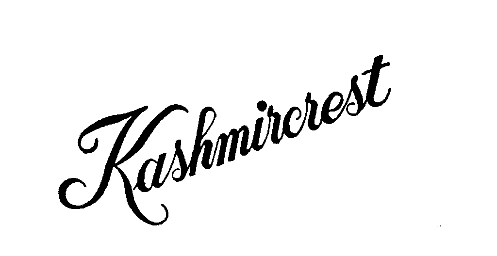 Trademark Logo KASHMIRCREST