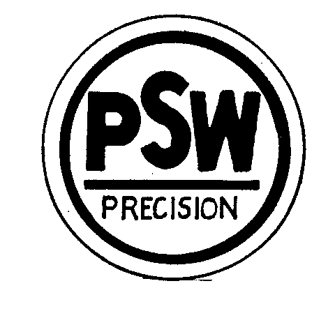 Trademark Logo PSW PRECISION