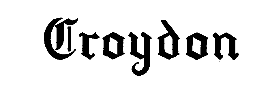 Trademark Logo CROYDON