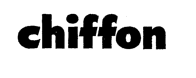 Trademark Logo CHIFFON