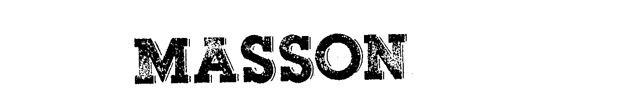 Trademark Logo MASSON