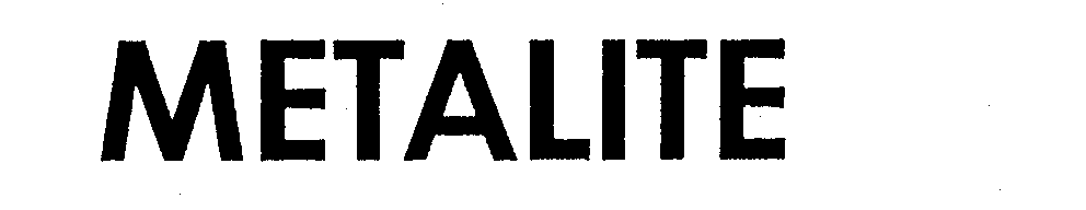 Trademark Logo METALITE