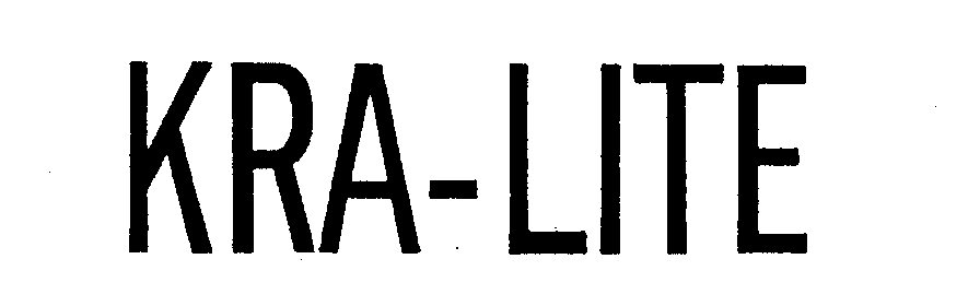 Trademark Logo KRA-LITE
