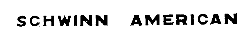 Trademark Logo SCHWINN AMERICAN